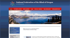 Desktop Screenshot of nfb-oregon.org