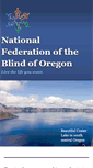 Mobile Screenshot of nfb-oregon.org